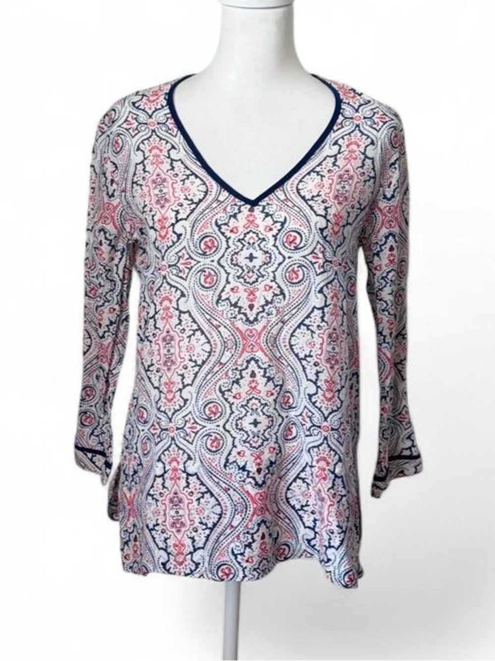 Club Monaco Paisley Top